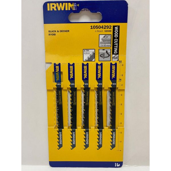 DISC JIGSAW BLADES IWN UJSB 5PK U244D image 1