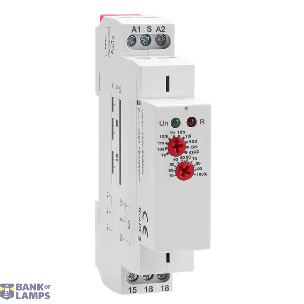 Single-Function Time Relay, Delay OFF, AC 230V, 1×SPDT image 1