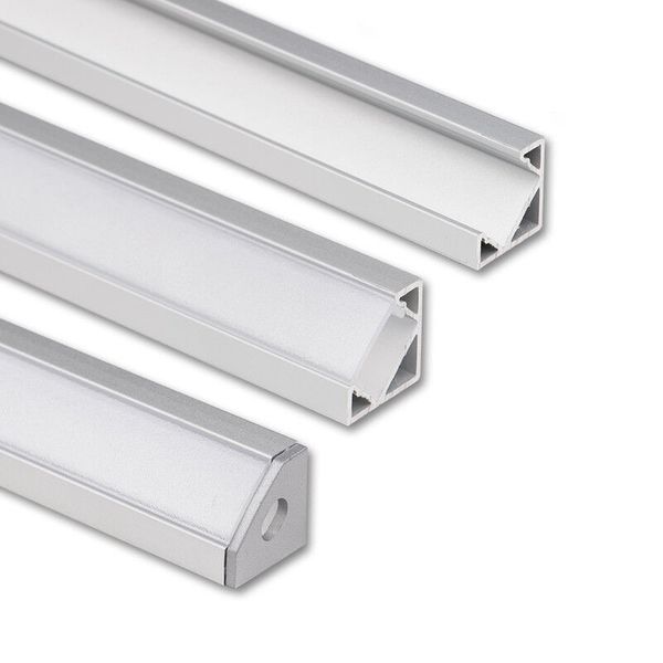 Corner aluminum profile RJ, 19x19mm, Whitey diffus., 2m image 1