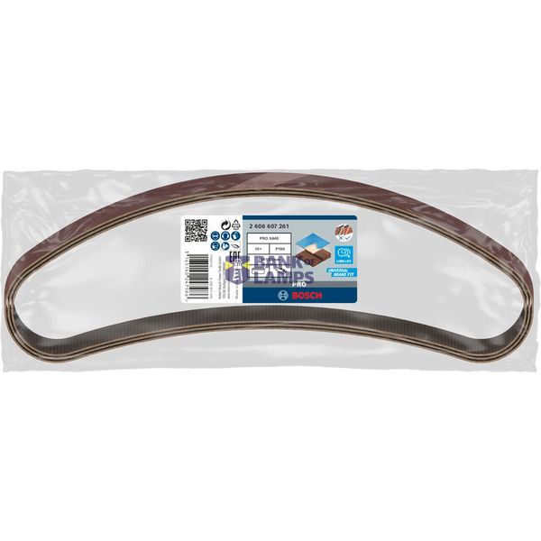 10-piece X440 sanding belt set 75 x 533 mm, 180 image 1