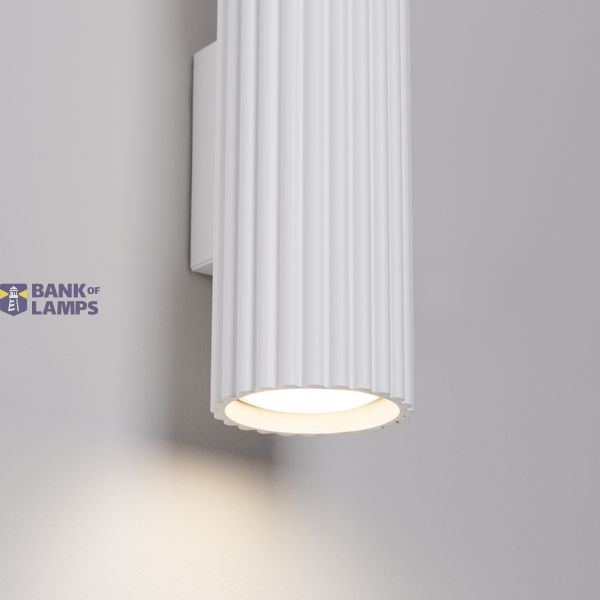 MINIMALIST WALL LAMP WHITE CARBON ILLUMINATING UP AND DOWN FOR BEDROOM image 3