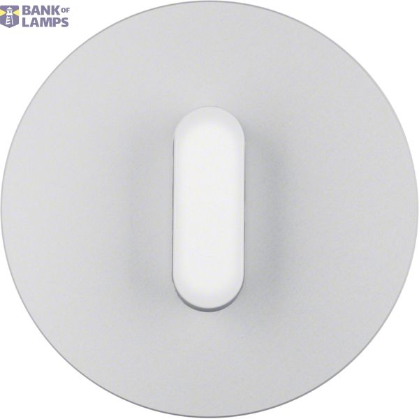 Cover plate with toggle, Series R.classic, aluminium polar white image 1