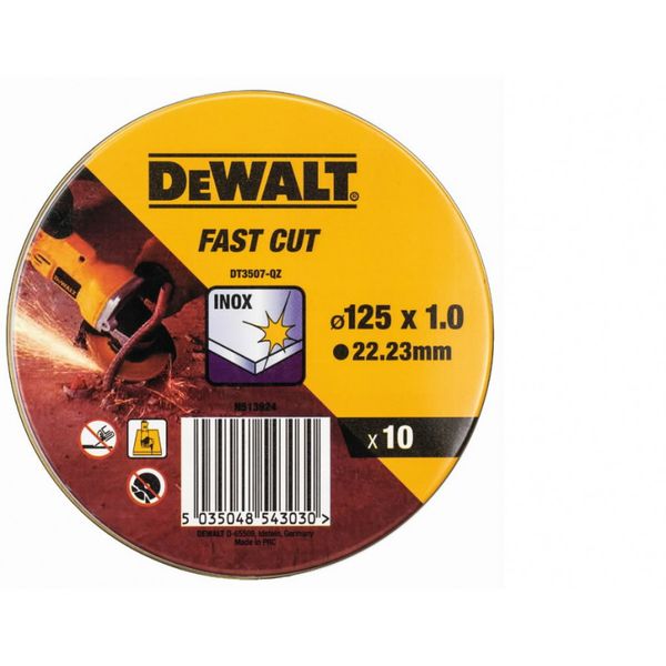 Cutting Discs 125*1mm 10/pcs image 1