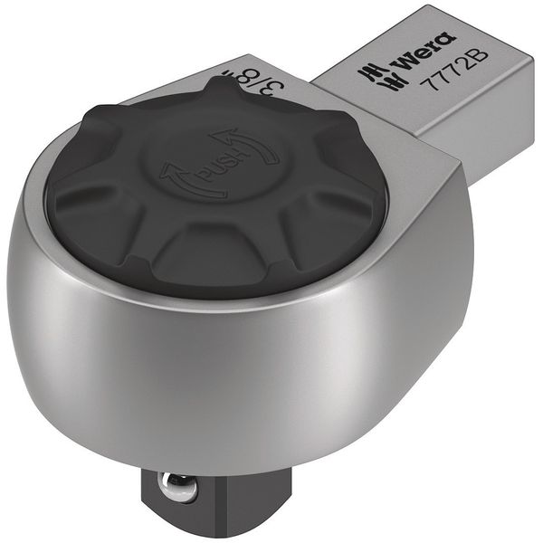 7772 B insteekratel, omschakelbaar, 9x12 mm, 3/8&quot; x 52 mm image 1
