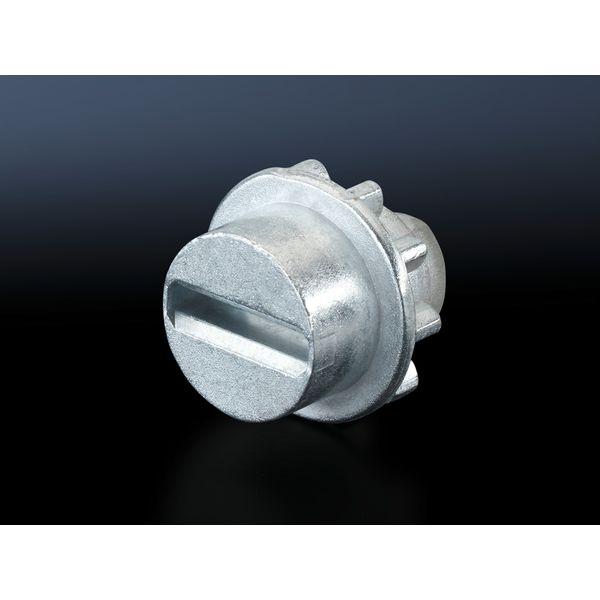 TS Lock insert, version F, Die-cast zinc, screwdriver image 2
