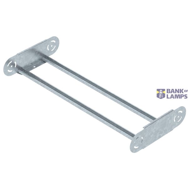 Adjustable bend element for cable ladder 110x800 Steel Hot-dip galvani image 1