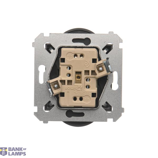 Cable input, black matt image 1