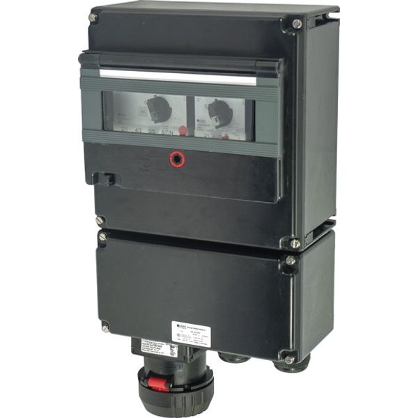T0-1-8214/I1 Changeoverswitches, T0, 20 A, surface mounting, 1 contact unit(s), Contacts: 2, 45 °, momentary, With 0 (Off) position, with spring-return from both d image 634