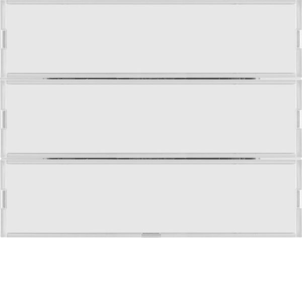 Push-button 3gang, lab. field, RGB LED, int. temp. sensor, KNX - K.1, image 1