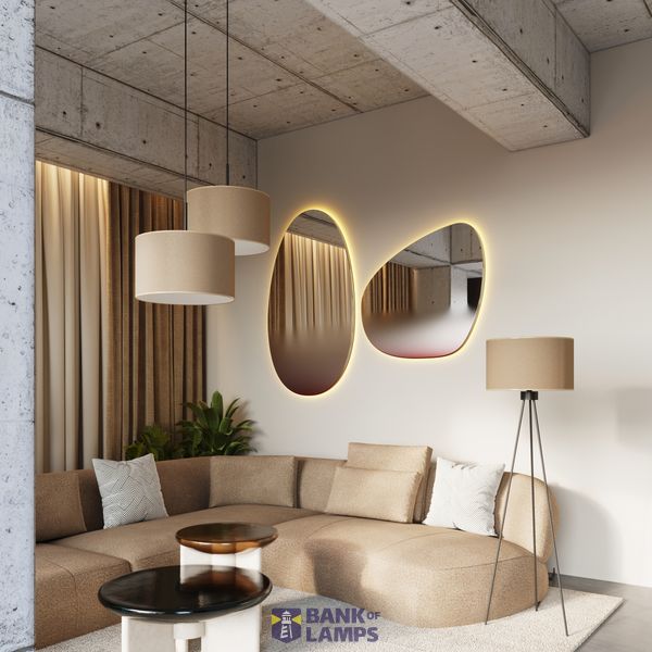 Floor lamp NEVIA beige image 8
