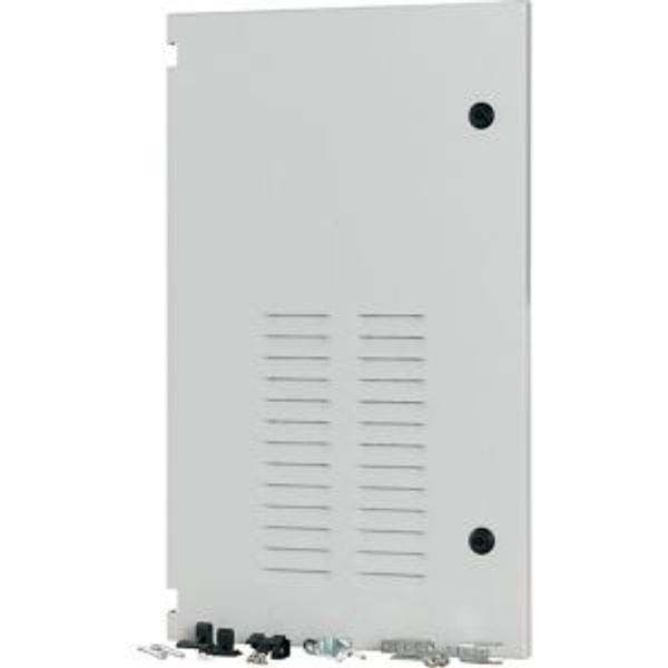 XTSZDSQV4L-H700W425 Section wide door, ventilated, left, HxW=700x425mm, IP42, grey image 4