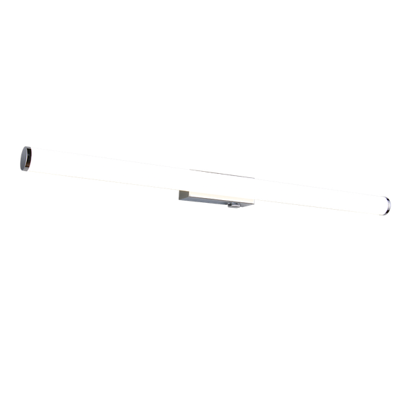 Mattimo H2O LED wall lamp 80 cm chrome 4000K image 1
