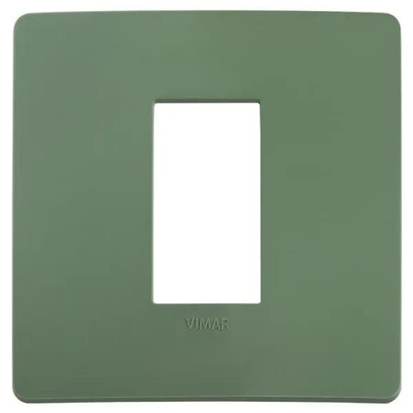 Plana Up 1M cover plate, matt sage image 1