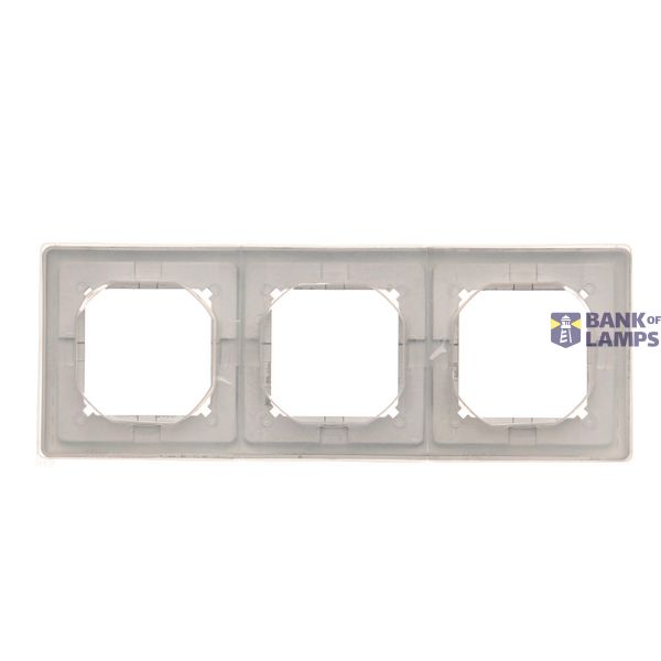 Double two-way switch without pictogram, (module), 10AX, Screw, Silver matt, metalic image 1