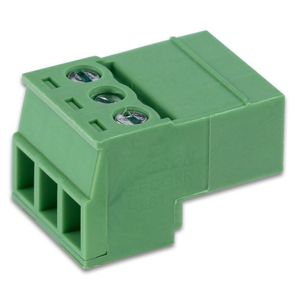3-pole screw socket. 250V/8A, 28-16 AWG/0.5-1.5mm2 image 1