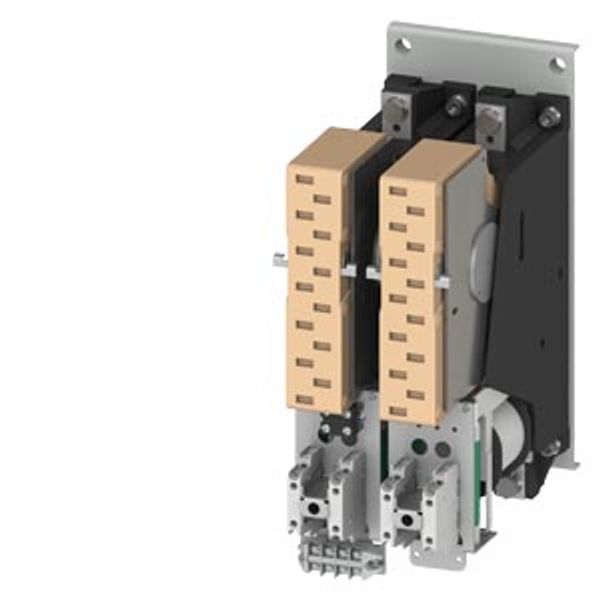 Contactor size 12, 2-pole DC-3 and 5, 400 A Auxiliary switch 4 NO + 4 image 1
