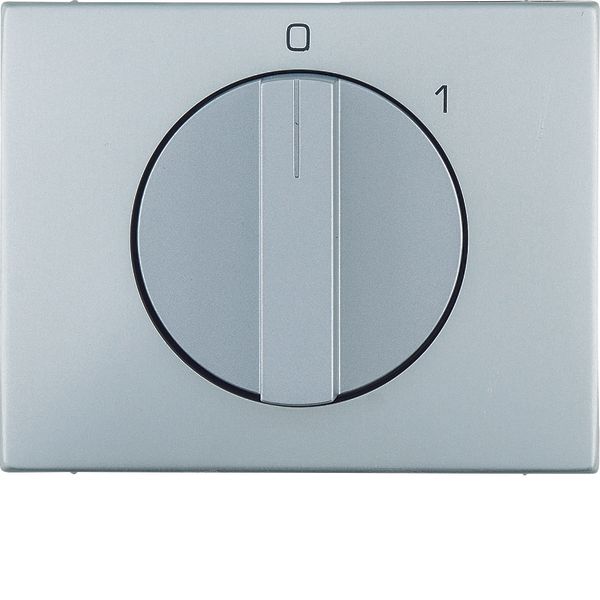 Cover. for rotary switch. birch K.1/K.5, aluminium image 1