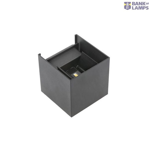 Missouri-K LED Light, 7W, 540lm, CCT, AC220-240V, IP54, Square, Gray image 1