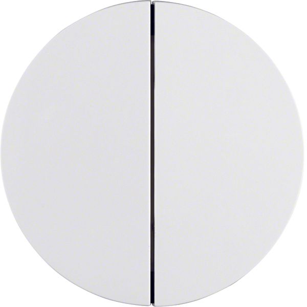 Button 2gang, R.1/R.3/1930/R.cl., p. white glossy image 1