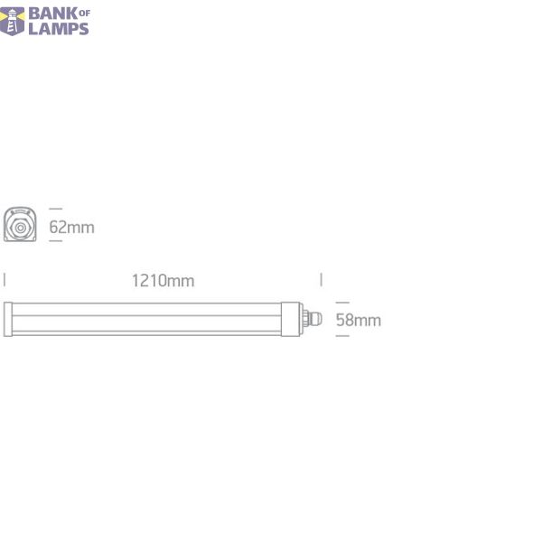 30W CCTV 1210mm IP66 230V image 2