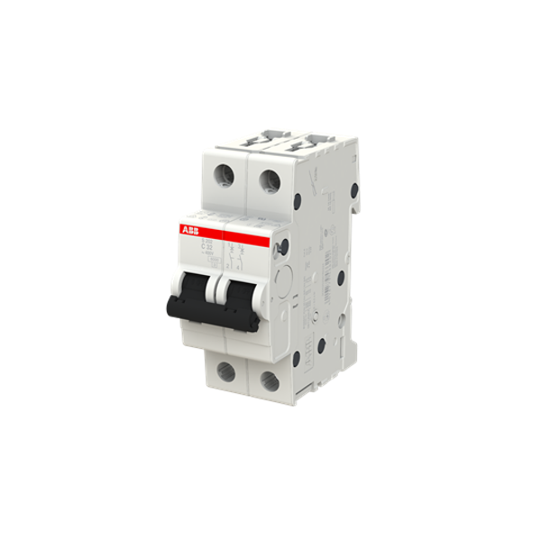 S202-B32 Miniature Circuit Breaker - 2P - B - 32 A image 4
