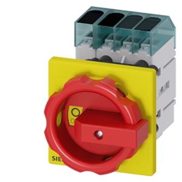 Switch disconnector 3LD3, Iu 25 A main control switch 3-pole image 2