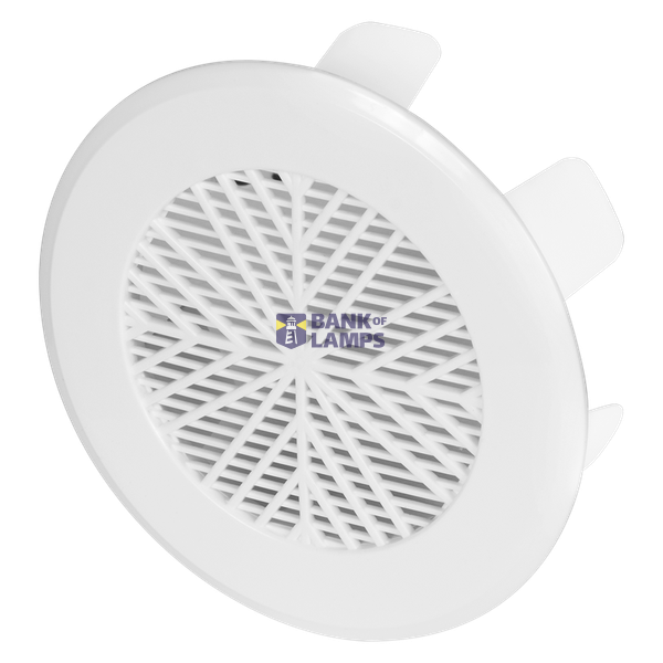 Round pipe ventilation grille image 1