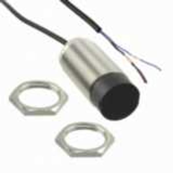 Proximity sensor, inductive, nickel-brass, short body, M30, unshielded E2B 2219E image 2