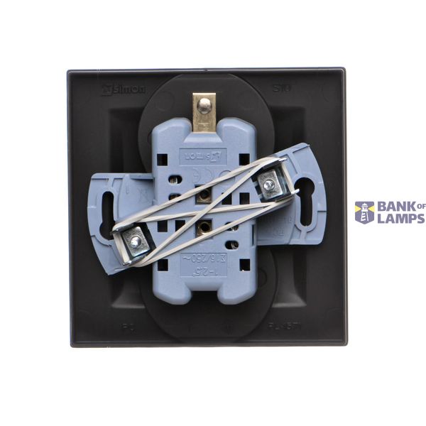 Light push button, (module), 10AX, quick connection, white image 1