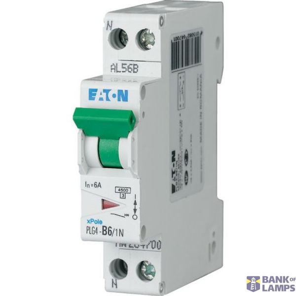 PLG4-C6/1N Eaton Moeller series xPole - PLG4/6 MCB image 1