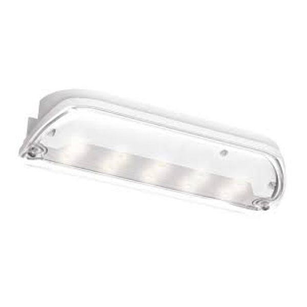 Emergency lumianire Exit swift 3W IP65 wall ASWTLED/3M Ansell image 1