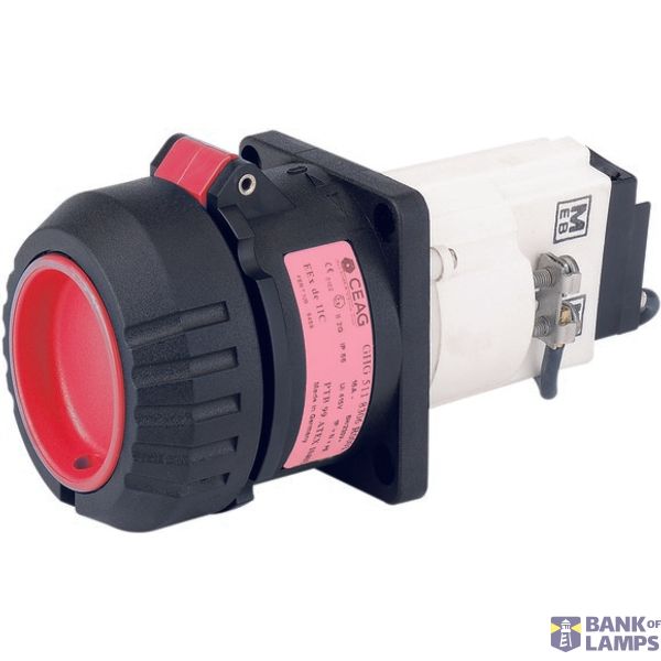 FLANGE SOCKET 16A-4POL-9H/220-250V ZONE2 image 4