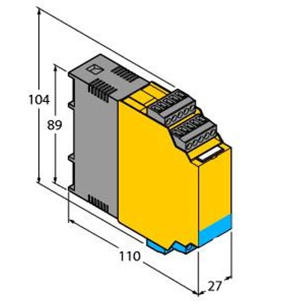 Processor Unit For the Connection of FCS/FCI Product Series Ex Flow Sensors (NAEX)   FMX-IM-3UR38X image 1