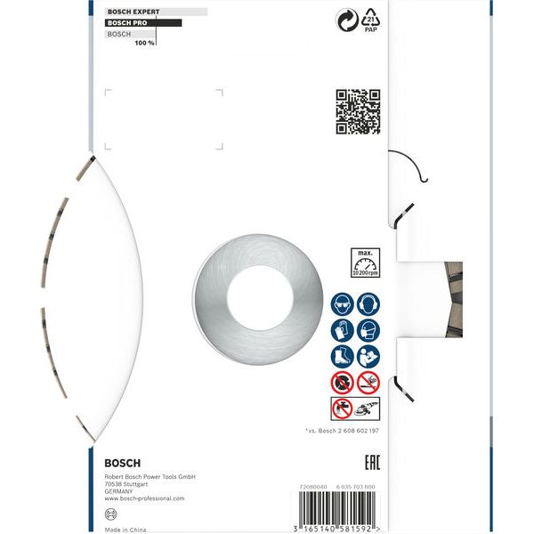 Diamond cutting disc Best for Concrete 150 x 22,23 x 2,4 x 12 mm image 3