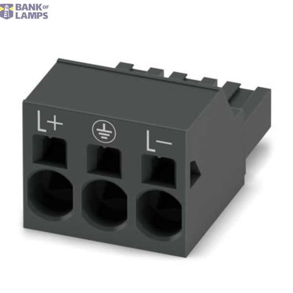 SPC 16/ 3-ST-10,16BKBDWH:L+-L- - PCB connector image 1