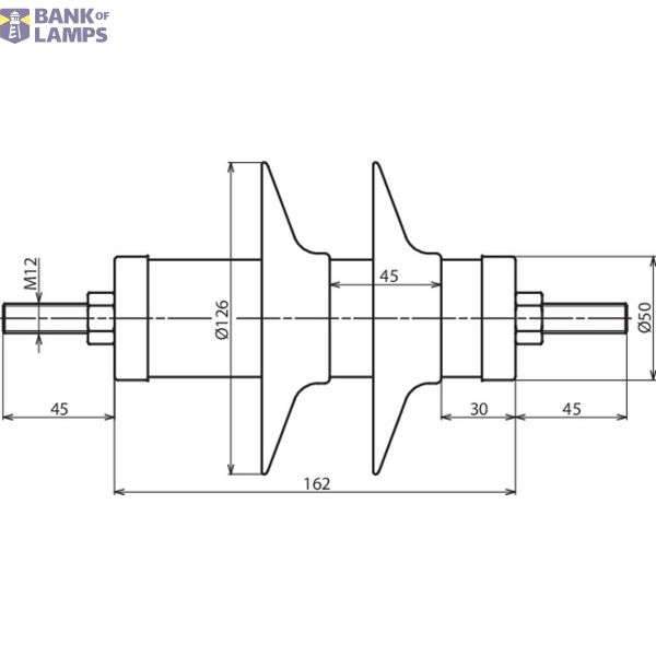 DEHNmid MV arrester Ur: 15kV In: 10kA line disch. class 1 normal creep image 2