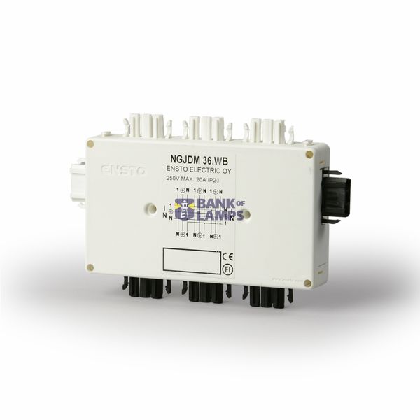 Connecting box 3-pole, 1-switch image 2