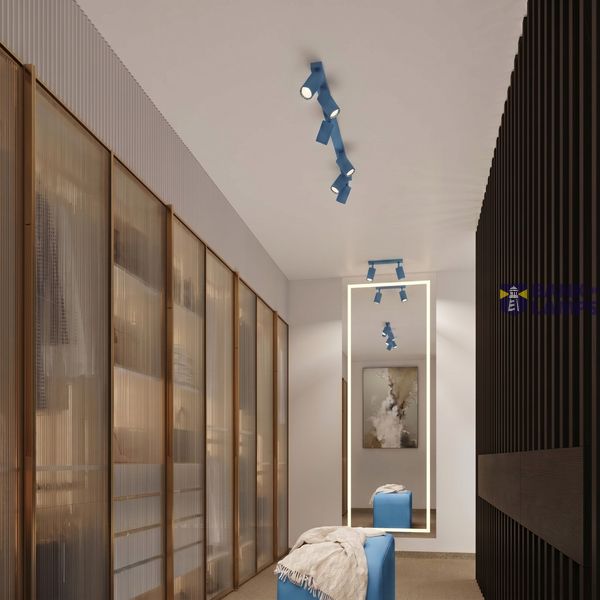 Ceiling lamp KARBON 10 azure image 6
