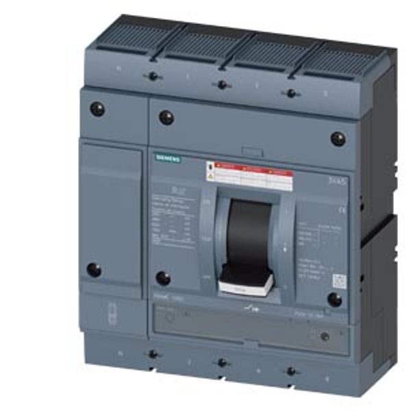 Circuit breaker 3VA5 UL frame 800 breaking capacity class M 35 kA @ 480V 4-pole image 1