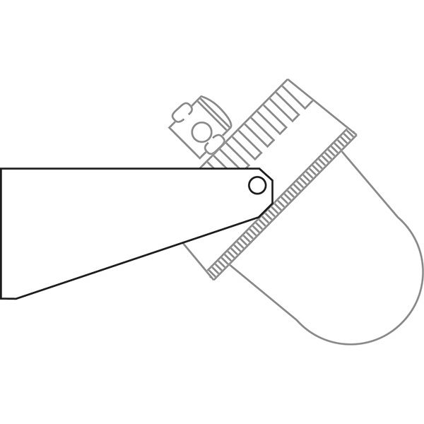 T0-1-8214/I1 Changeoverswitches, T0, 20 A, surface mounting, 1 contact unit(s), Contacts: 2, 45 °, momentary, With 0 (Off) position, with spring-return from both d image 527