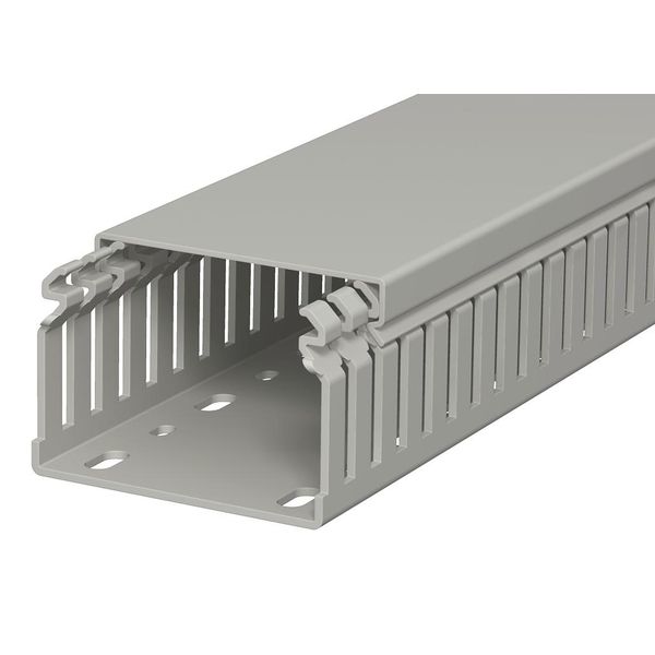 Wiring Duct 75x50mm WxH, Type LKV, RAL 7030 image 1