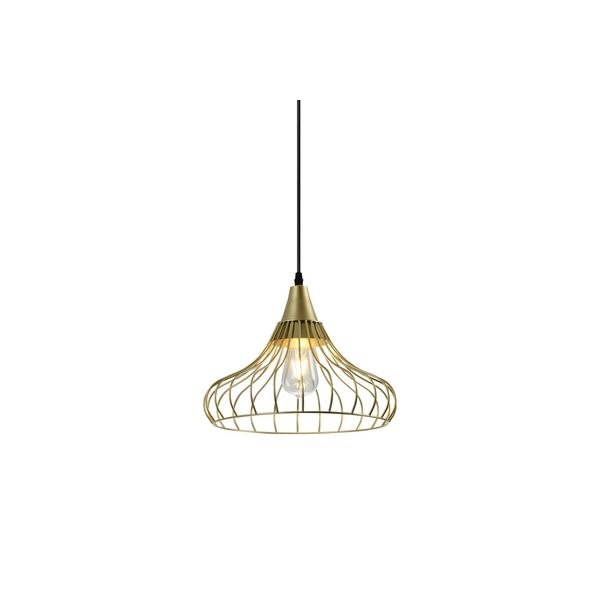 Ceiling fixture LOTTE,2646,AC220-240V,50/60Hz,1*E27, IP20, Diameter 33 CM,single, gold image 1