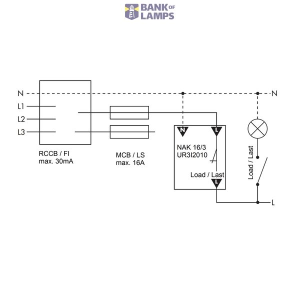 Mains Decoupler NAK16/3 16A/230V image 3