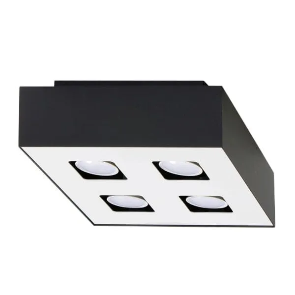 SPOT MONO 4 BLACK GU10 4X40W IP20 image 1
