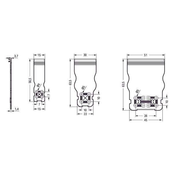 831-3208/136-000 1-conductor male connector; Push-in CAGE CLAMP®; 10 mm² image 4