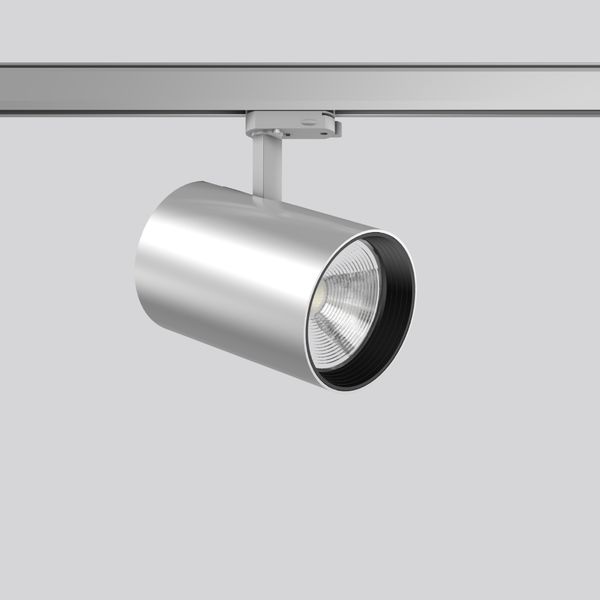 DEECOS S maxi, 35 W, 3500 lm, 927, silver, DALI Surface mounted projec image 1