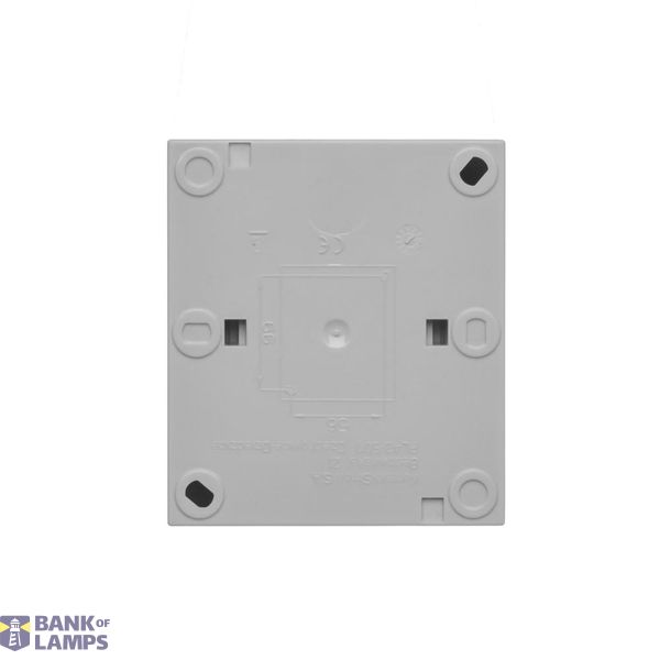 Two-pole switch, (module), Simon 24, IP20/IP44, 10AX, white image 1