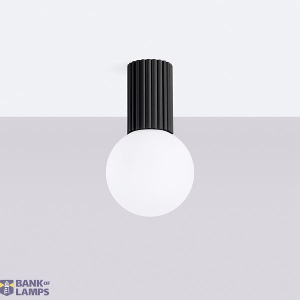 Ceiling lamp HALO black IP44 image 9