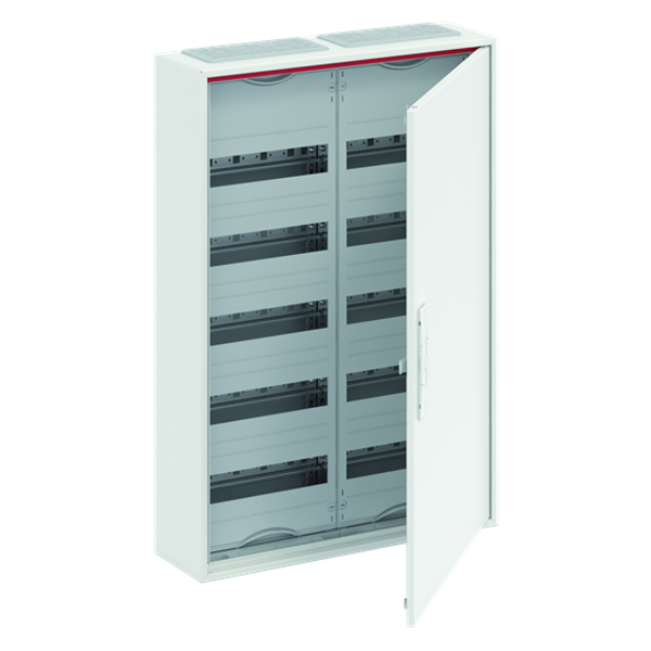CA14VT ComfortLine Compact distribution board, Surface mounting, 48 SU, Isolated (Class II), IP44, Field Width: 1, Rows: 4, 650 mm x 300 mm x 160 mm image 3
