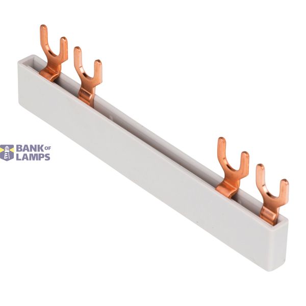 Busbar, 2-pole, L3, 1xRCCB 4-pole to 1xRCBO 1+N, 6MW, 10mmý image 6